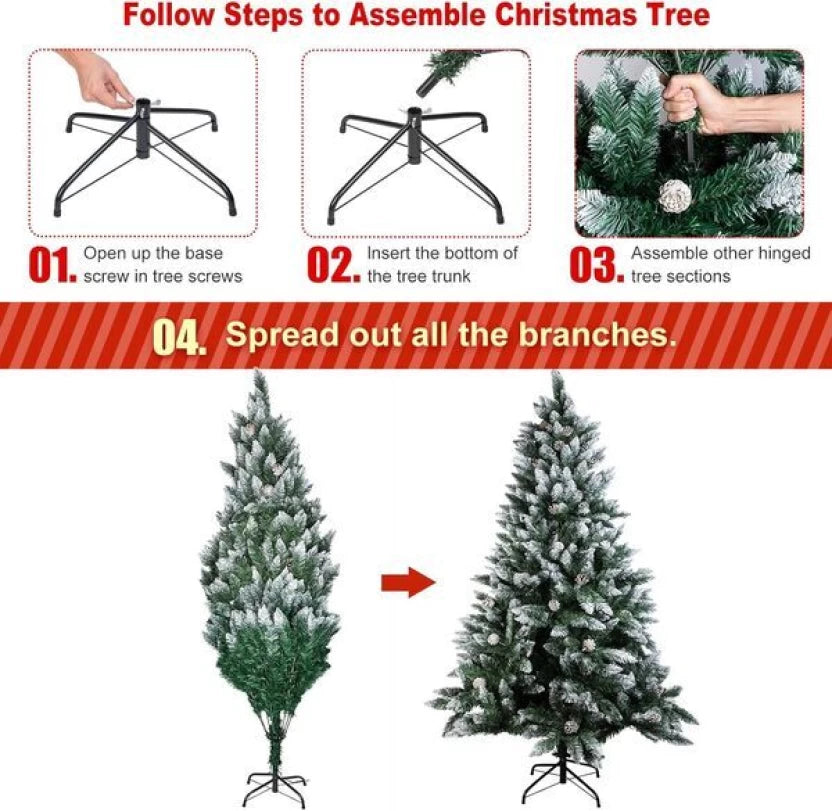 St. Charles 270905 Christmas Tree  (Green, White, Pine, 270 cm)